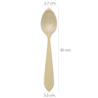Cuchara Servir Cocina Madera Oryx 30 Cm.