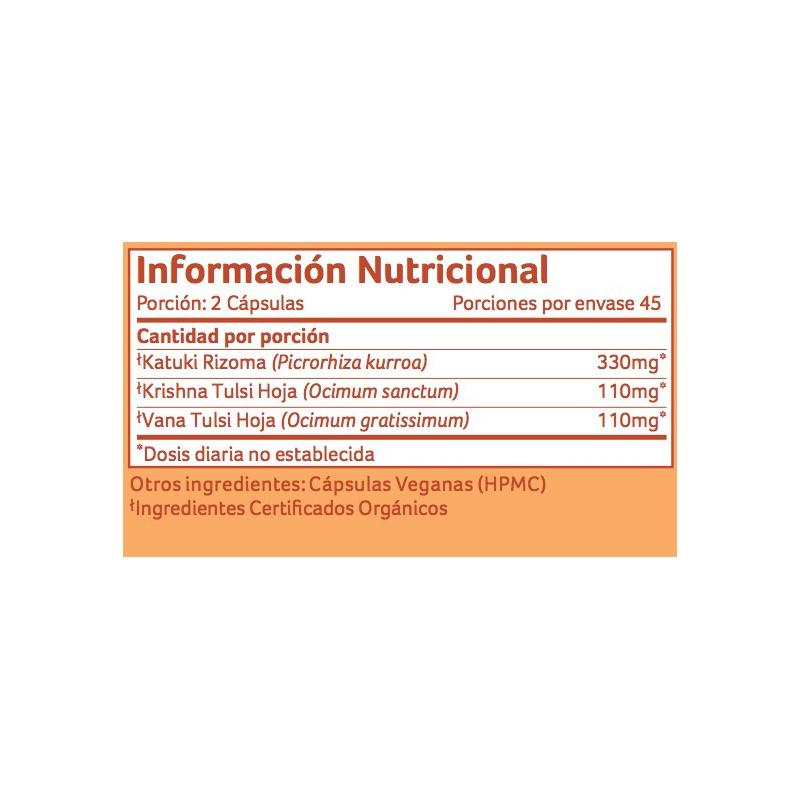 Imunidade Orgânica Índia 90 cápsulas