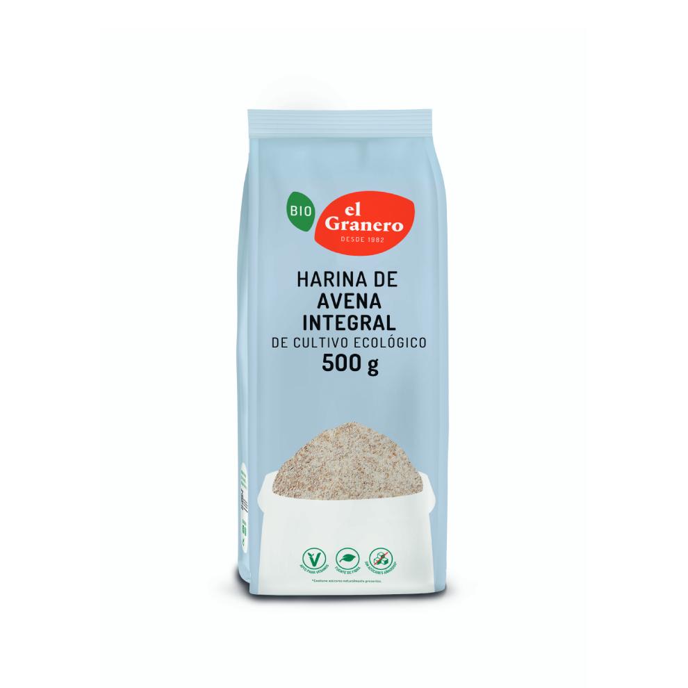 Farinha de Aveia Integral Biológica El Granero 500g