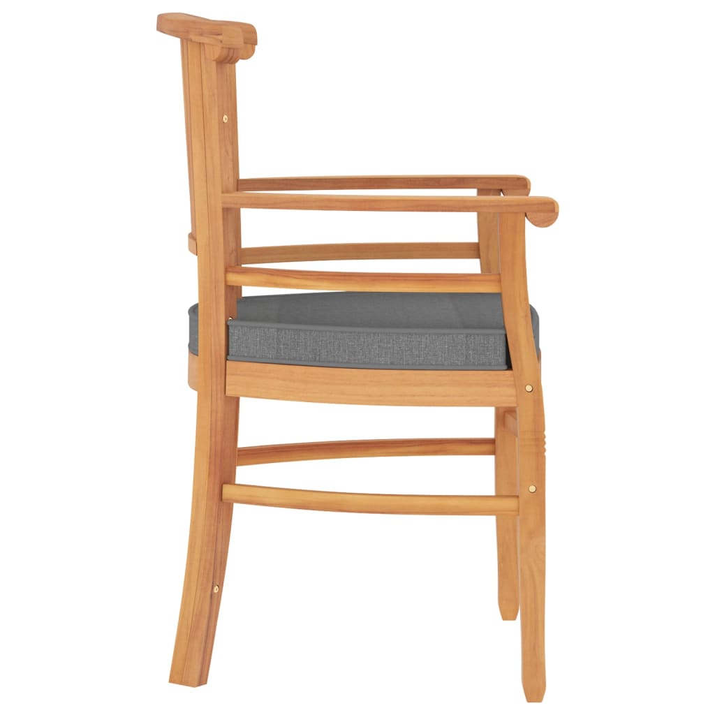 Vidaxl Juego De Comedor Para Jardín 5 Piezas Madera Maciza De Teca_5