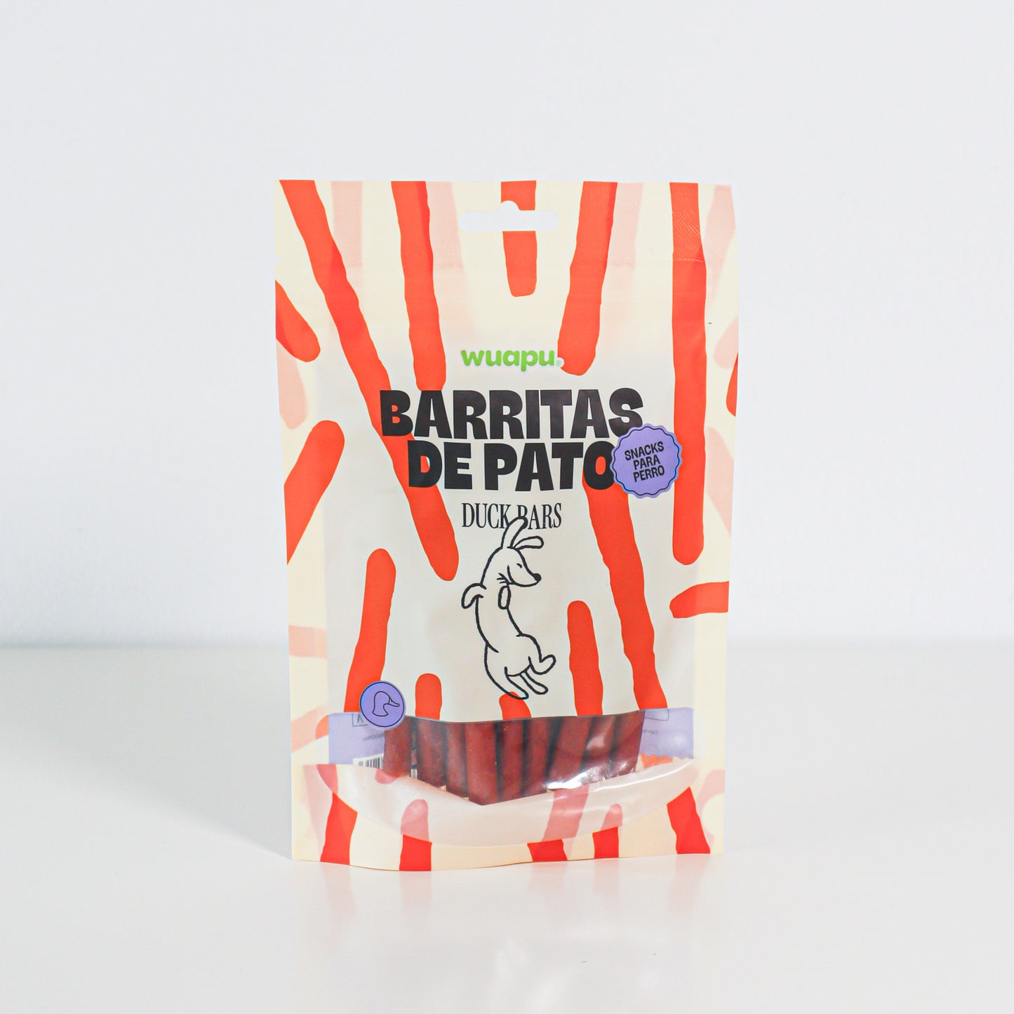 Snack Para Perro En Barritas Semihúmedas De Salmón 12 Paq X (100gr) Wuapu_5