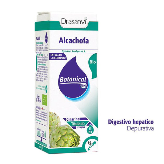 Alcachofra Glicerinada 50 Ml Botânico Bio Drasanvi