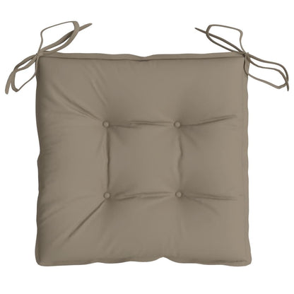 Vidaxl Cojines De Silla De Jardín 6 Uds Tela Oxford Taupé 50x50x7 Cm_4