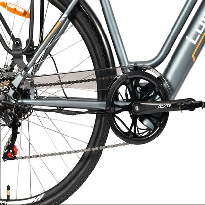 Antares 250w 36v 10ah (360wh) Bicicleta Eléctrica De Paseo - Rueda 29 Color Plateado_1