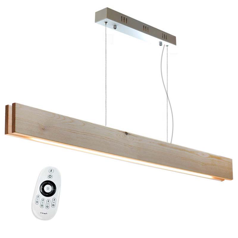 Lámpara Colgante Wood Xl Suspend, 30w, Dual, Blanco Dual, Regulable_0