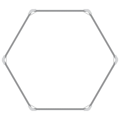 Arriate De Acero Galvanizado Marrón 129x129x77 Cm_3