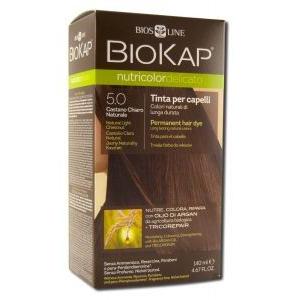 Tinta Castanho Claro Natural Delicato Dye 5.00 Biokap 140 ml 