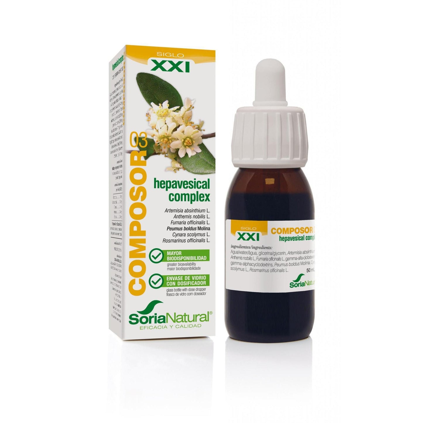 Composor 3 XXI Complexo Hepavesical Soria Natural