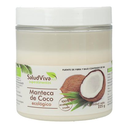 Manteiga de Coco 225g, Salud Viva