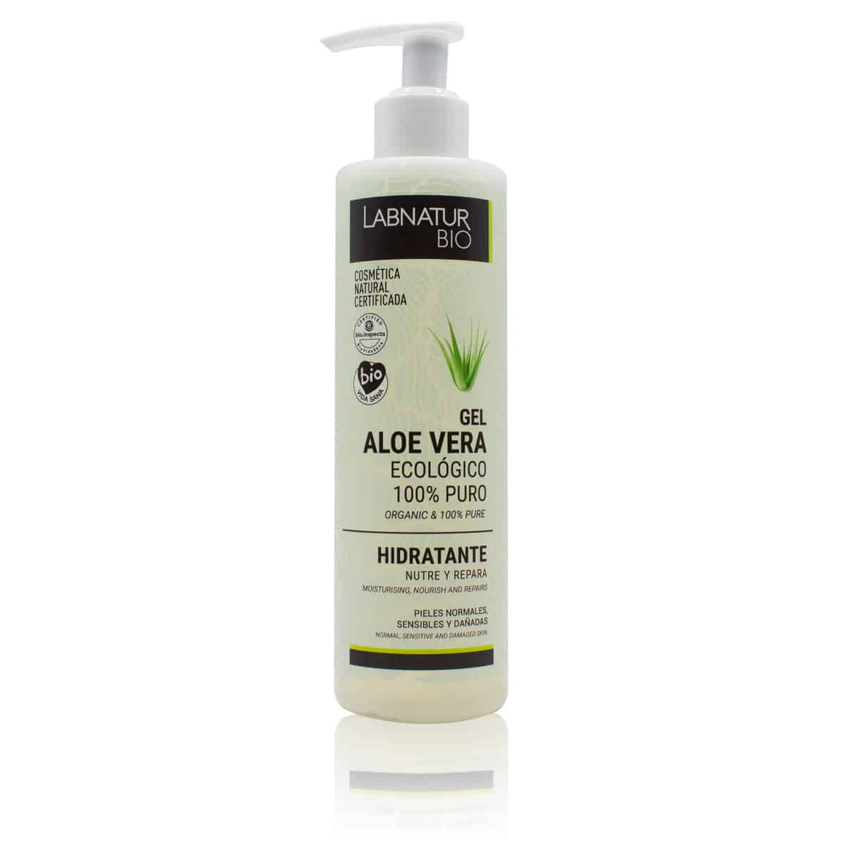 Gel Aloe Vera Ecológico 250 Ml | Hidratación Natural | Calmante Y Regenerador | Labnatur Bio_0