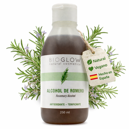 Alcohol de Romero Natural 250 ml | Tónico Corporal para Masaje | Activa Circulación y Alivia Piernas Cansadas_0