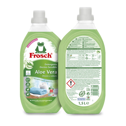Embalagem com 10x detergente Frosch aloe vera 1500 ml