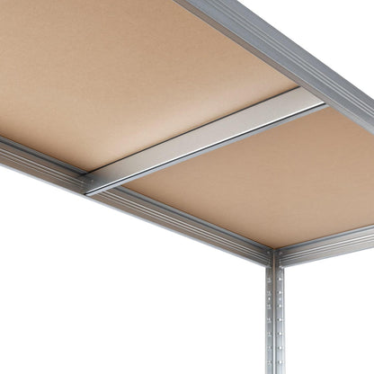 Pack 2 Estanterías Modulares Galvanizadas Con 5 Baldas Ajustables 180x120x60cm 1250kg 7house_3