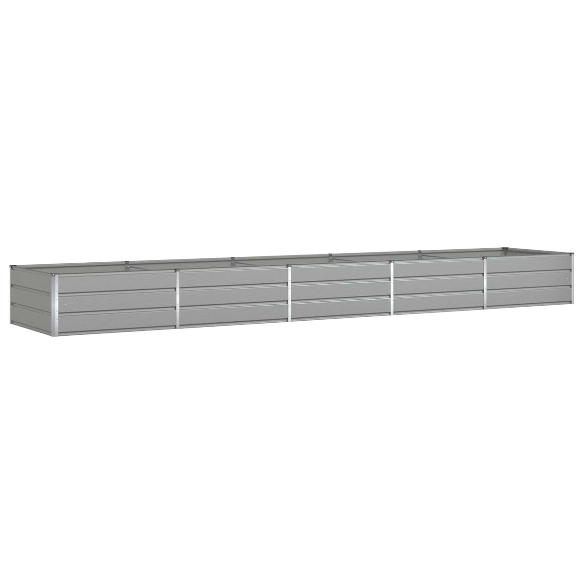 Jardinera Gris Claro 480 X 100 X 45 Cm Acero Galvanizado_0
