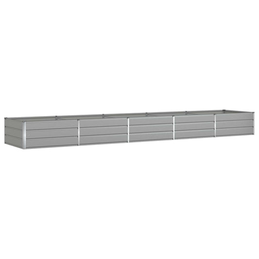 Jardinera Gris Claro 480 X 100 X 45 Cm Acero Galvanizado_0