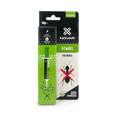 Seringa Novar Ecogel contra formigas Ecopack 10 g