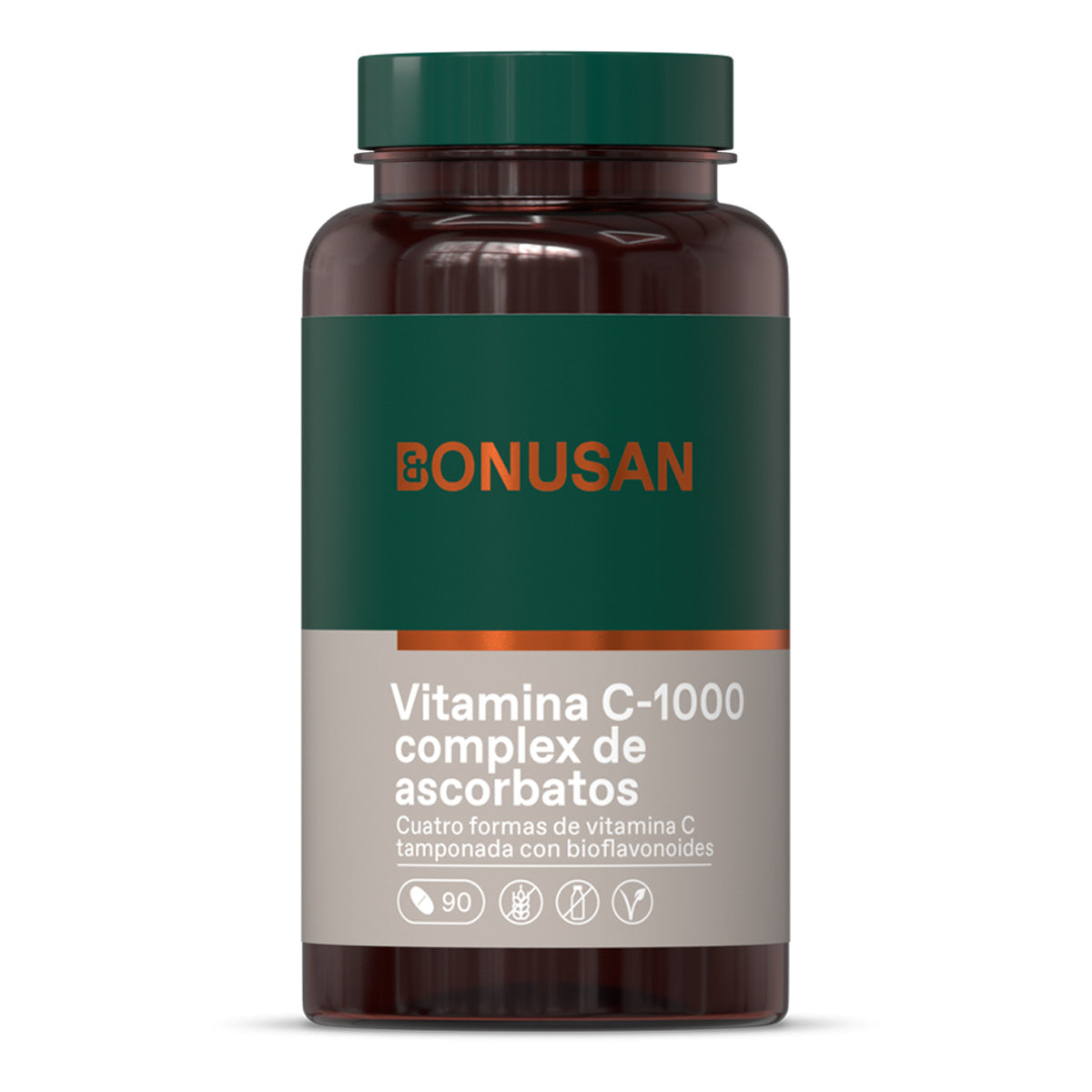 Complexo de ascorbato de vitamina C-1000 Bonusan 90
