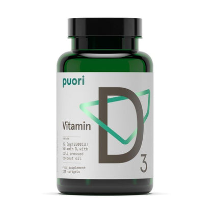 Puori Vitamina D 120 cápsulas