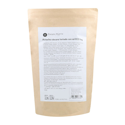 Pistácios torrados e salgados com casca, ECO Planeta Huerto, 1 kg