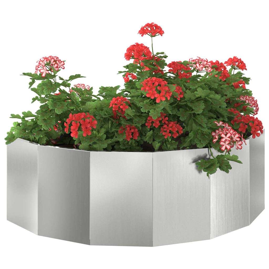Jardinera Plateado 120 X 60 X 35 Cm Acero Galvanizado_2