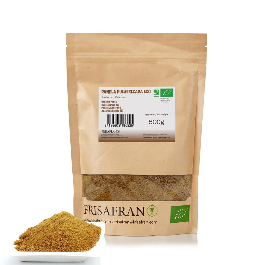 Panela Pulverizada Ecológica - Calidad Y Sabor | Frisafran 500 G_0