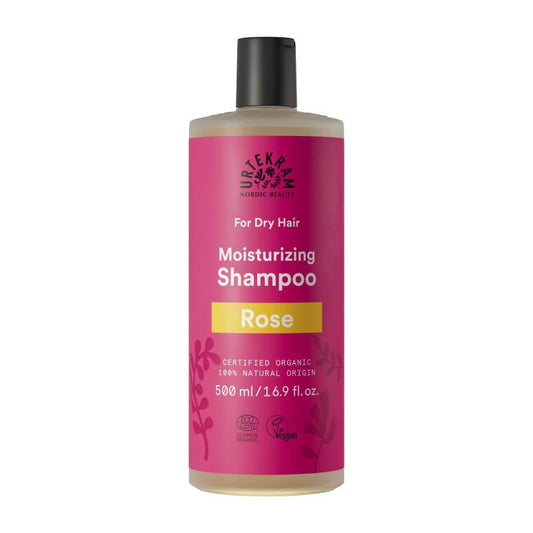 Urtekram Rose Champô para cabelos secos 500 ml