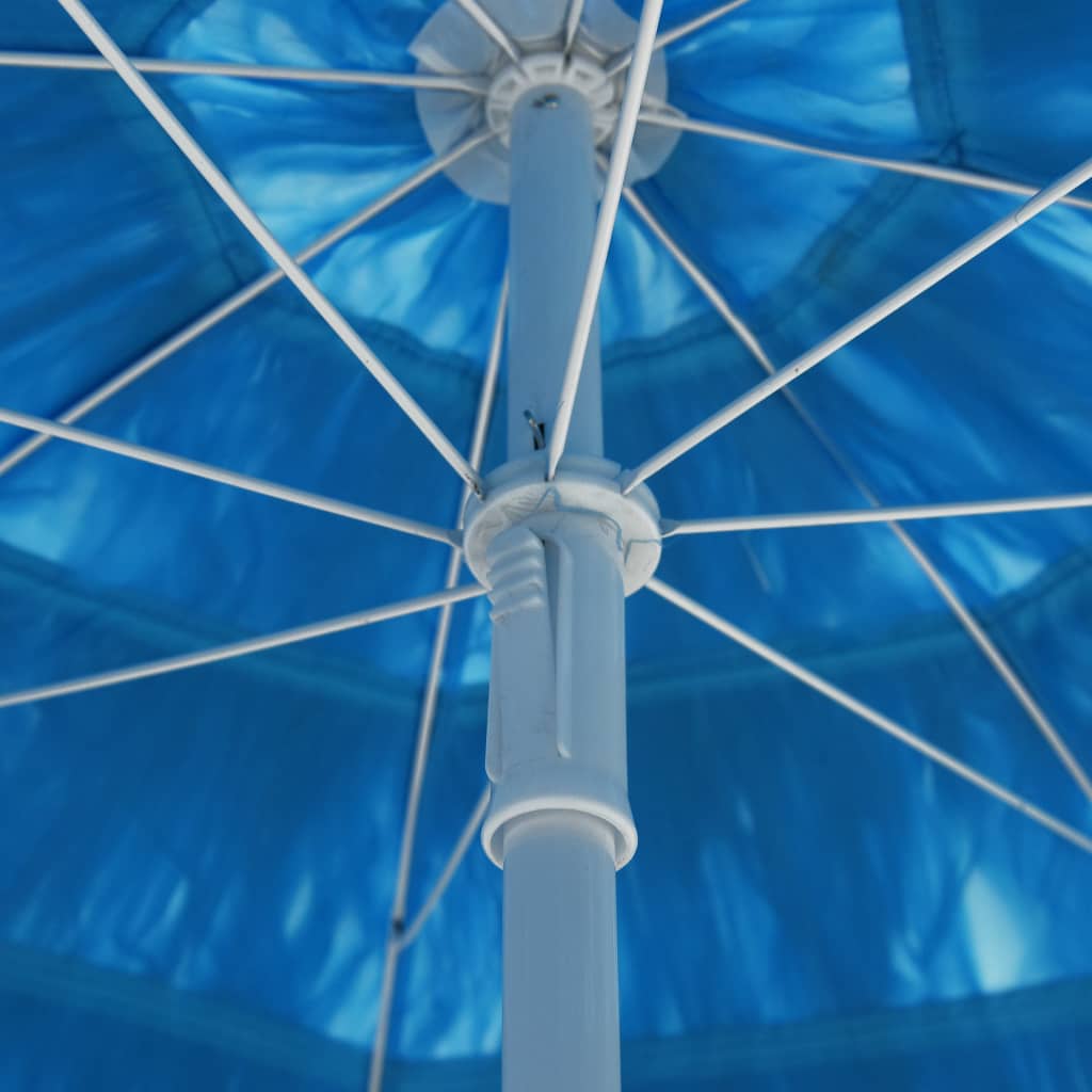 Sombrilla De Playa Hawaii Azul 240 Cm_3