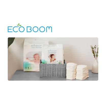 Fralda de Bambu Pure Premium ECO BOOM T2/S (3 a 8 kg) 36 unidades