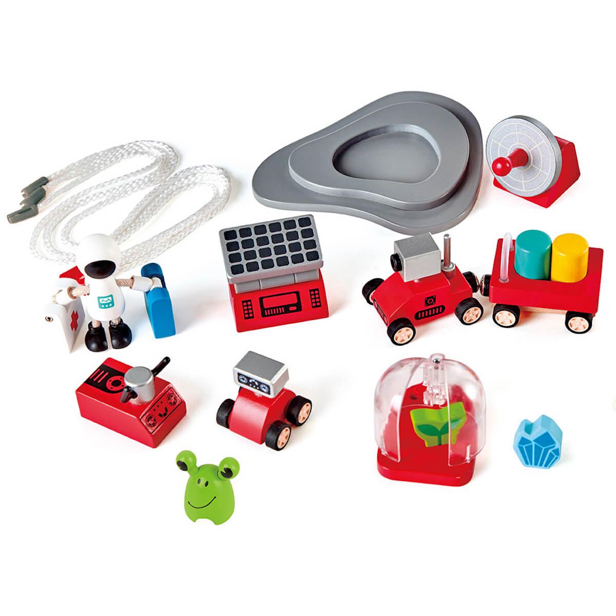Juego Construction Four-stage Rocket Ship Hape_1