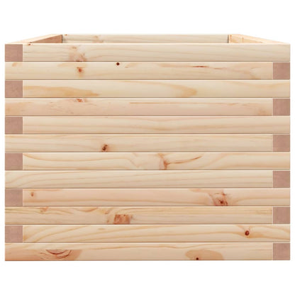 Jardinera De Madera Maciza De Pino 90x60x45,5 Cm_5