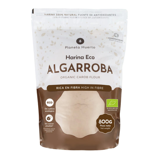 Farinha de Alfarroba Eco Planeta Huerto 800 g