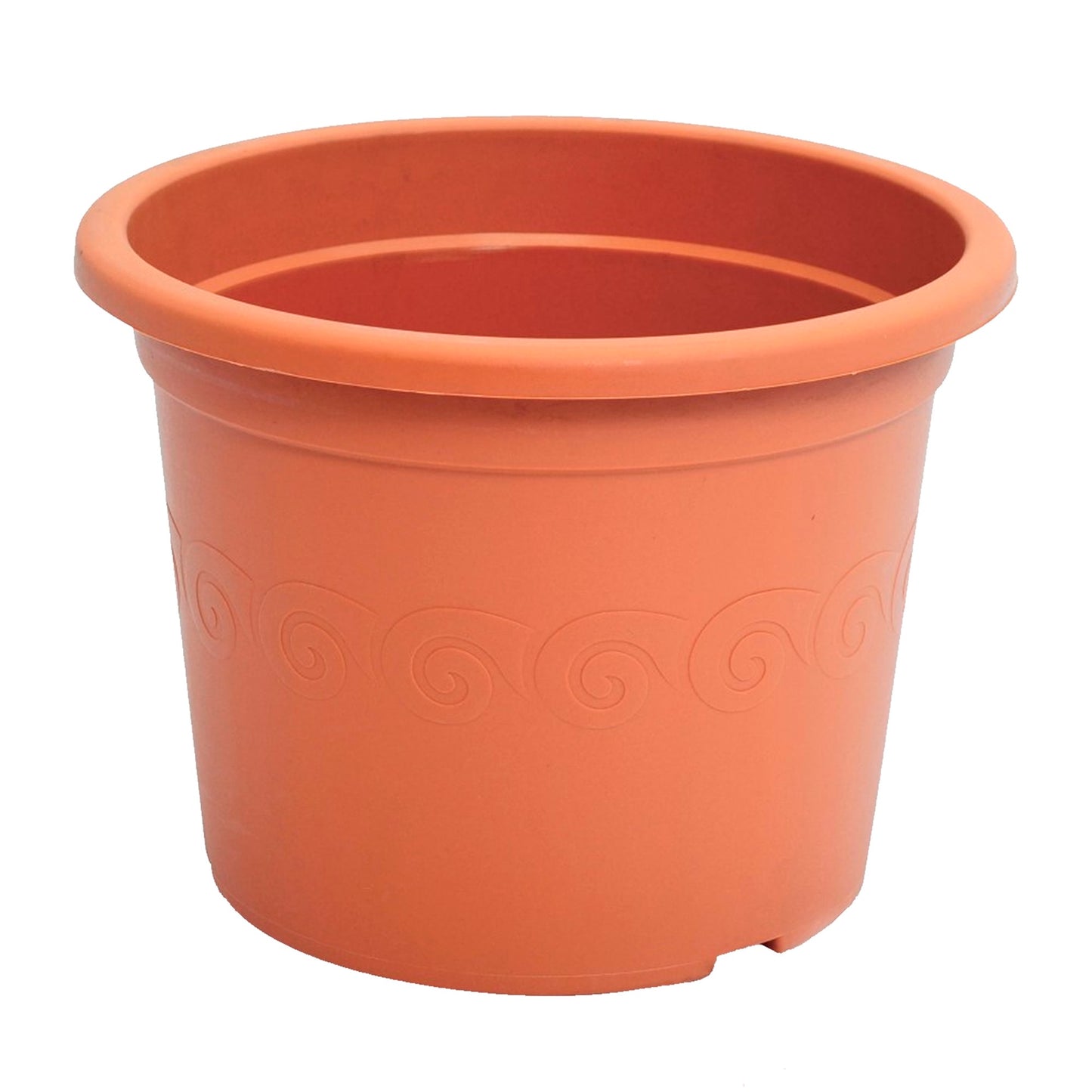 Maceta Plastica 2,5l., Dimensiones (mm) 200x200x150, Color Terracota