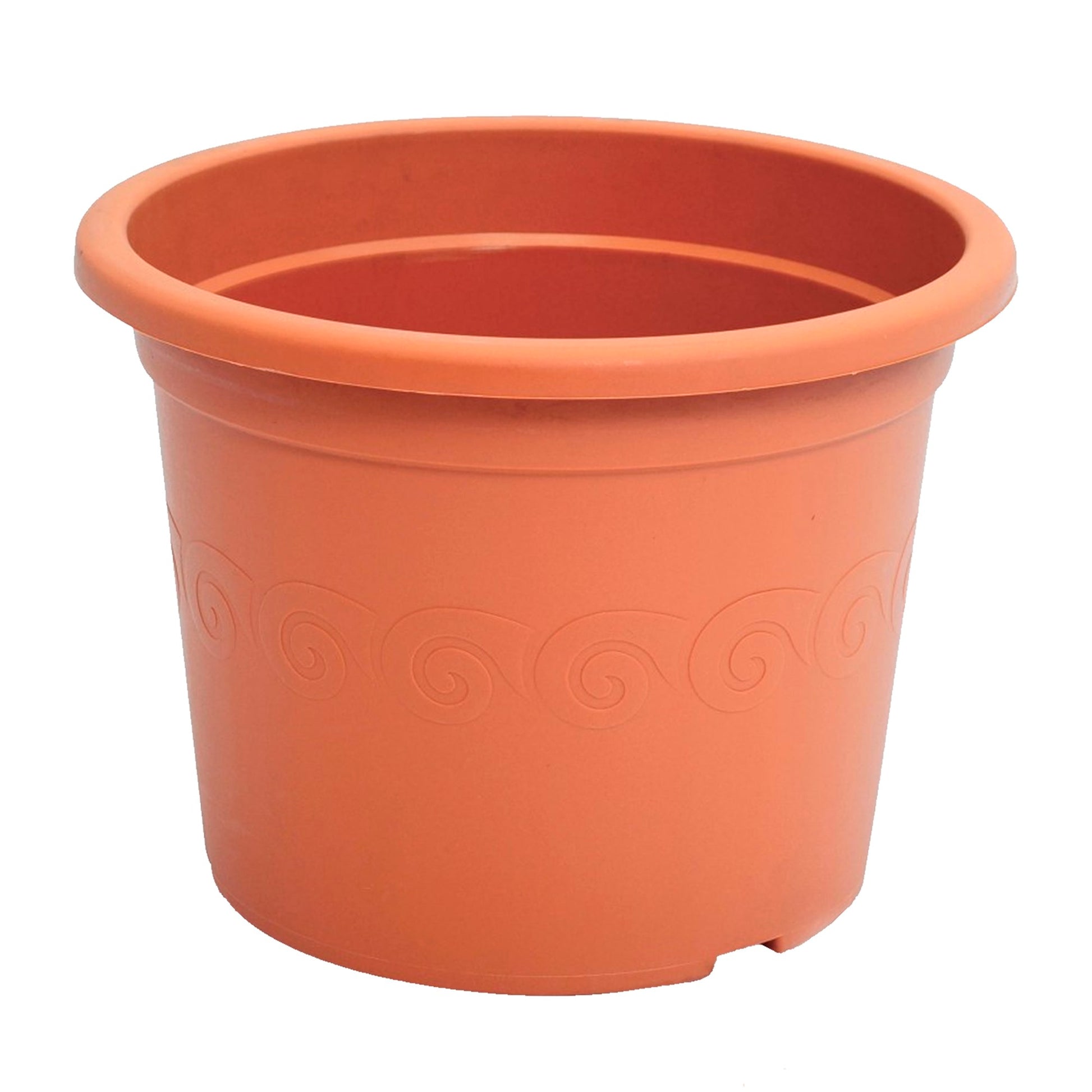 Maceta Plastica 2,5l., Dimensiones (mm) 200x200x150, Color Terracota