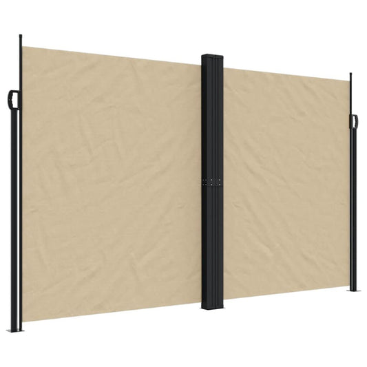 Vidaxl Toldo Lateral Retráctil Beige 200x1000 Cm_0