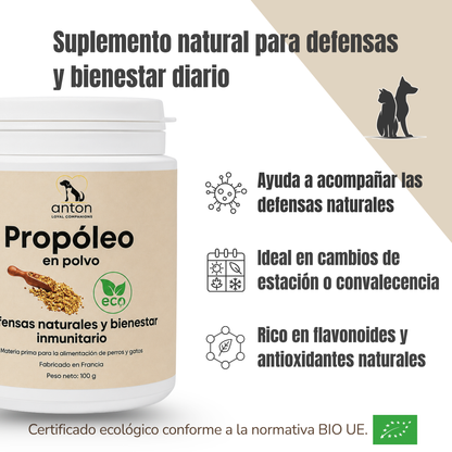Propóleo ECO para perros y gatos – Defensas naturales – 100 g_1
