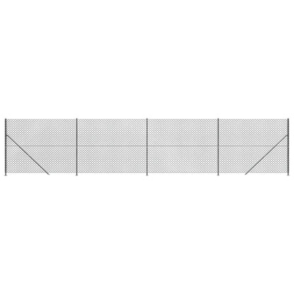 Cerca De Alambre Con Brida Gris Antracita 1,8x10 M / Vetonek_2