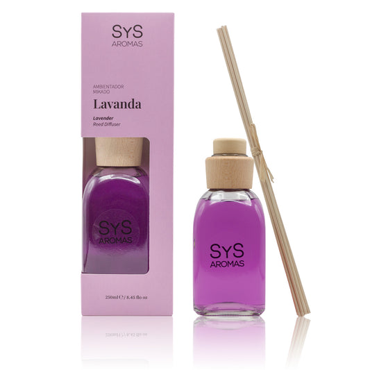 Ambientador Mikado SYS Aromas 250 ml | Lavanda Origins | Aroma Floral y Agreste | Relajante_0