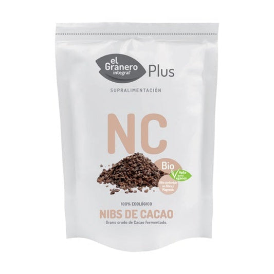 Nibs de cacau biológico El Granero, 200 g