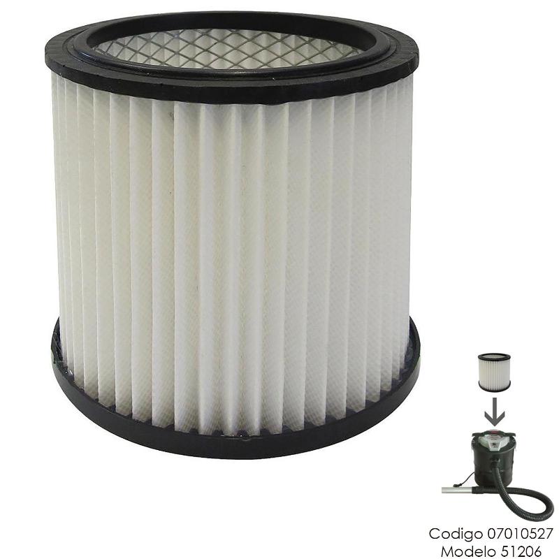 Filtro Para Aspirador De Cenizas 07010527 (modelo 51206)