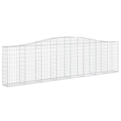 Cestas De Gaviones 25 Uds Forma De Arco Hierro 400x30x100/120cm_2