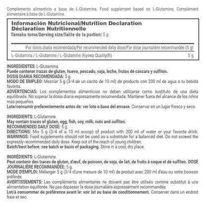 Glutamina Kyowa® - 300g - Neutro - Ayuda A Reparar Las Células Desp - Masmusculo_5
