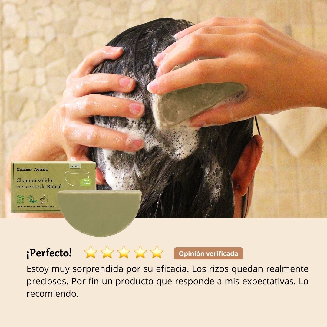 Champú Sólido O Rizado Con Aceite De Brócoli (cabello Teñido Y Rizado)_3