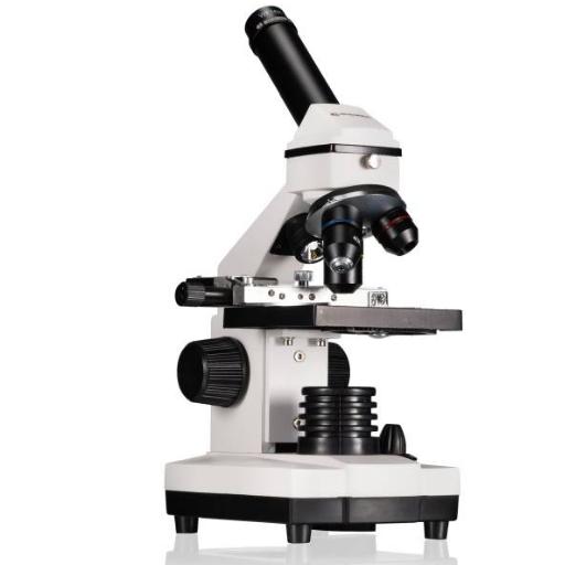 Microscópio Biolux NV 20x-1280x com câmara Bresser HD USB