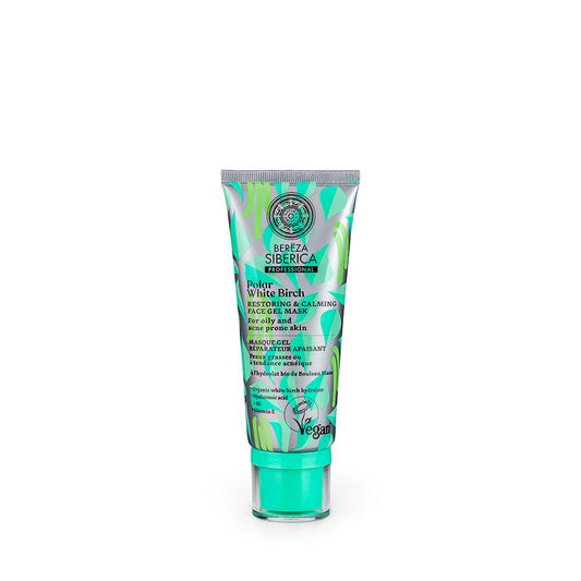 Bereza Natura Siberica Máscara Gel Reparadora e Calmante 100 ml