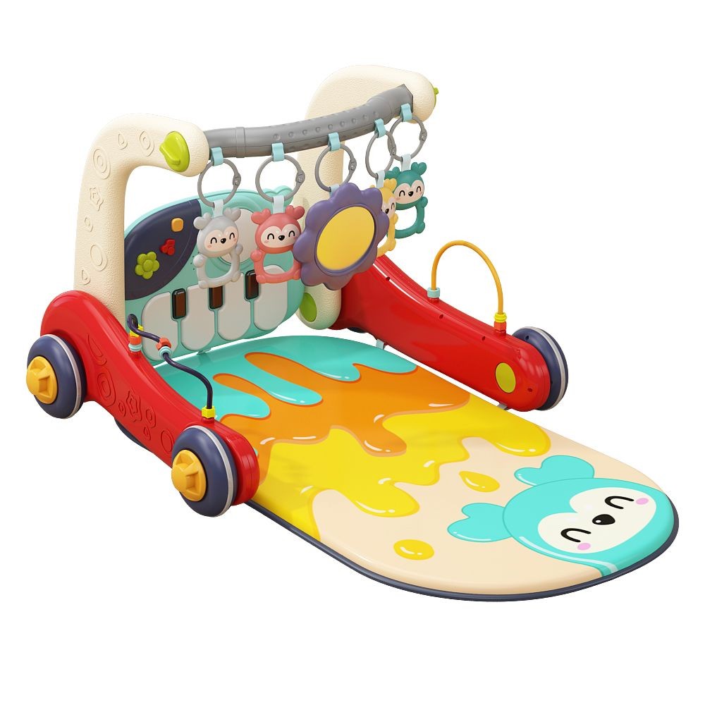 Andador Musical 3 En 1 Baby Fitness_0