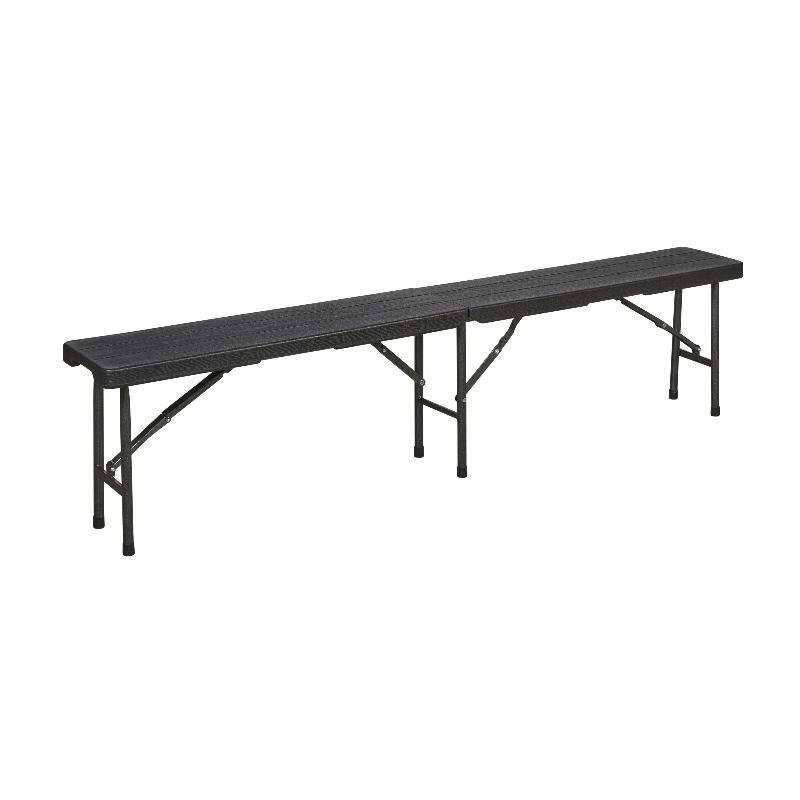 Banco Plegable Gris Antacita 180x28x43cm._0