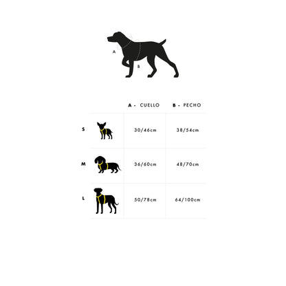 Peitoral Dukier Princess Classic para cães, tamanho L