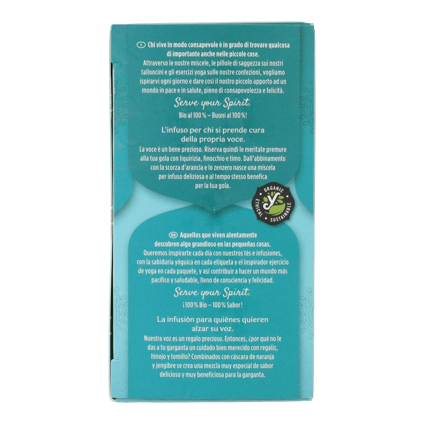 Yogi Tea BIO Clear Voice, 17 saquetas de chá