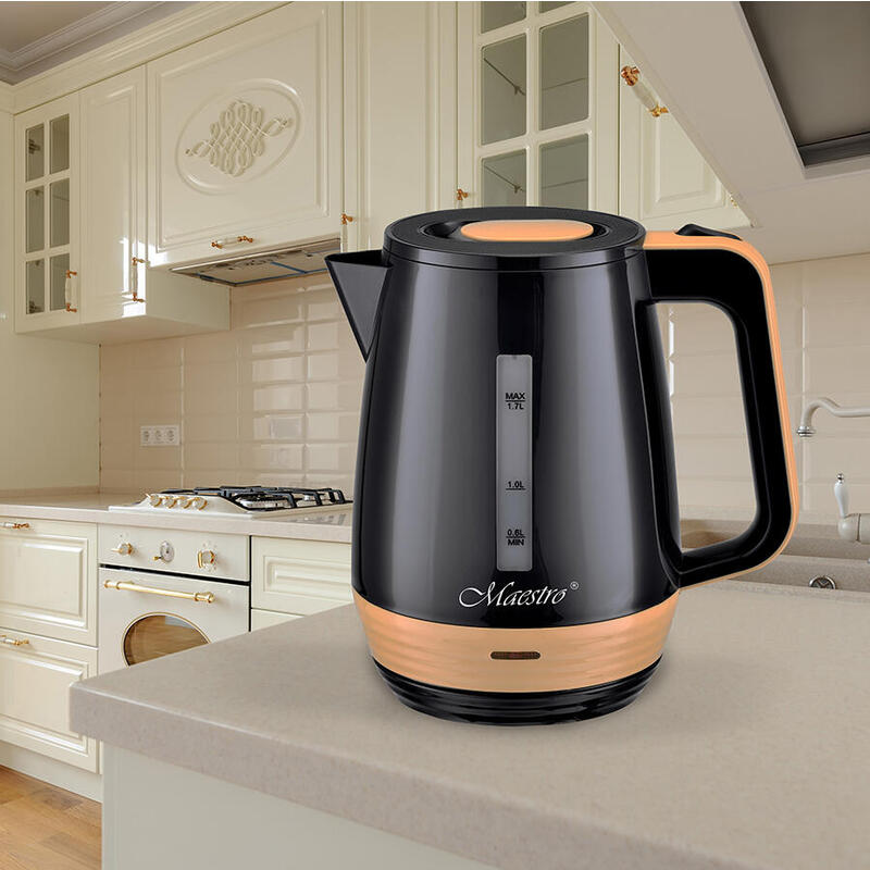 Tetera Eléctrica Feel-maestro Mr033 Black 1,7 L Negro 2200 W_1