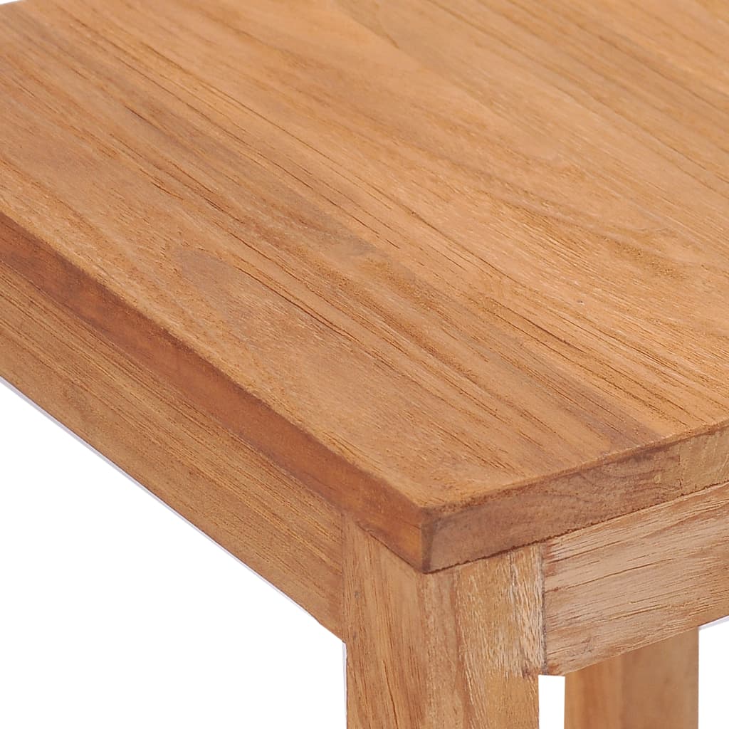 Taburetes De Barra De Cocina 4 Unidades Madera Maciza De Teca_3